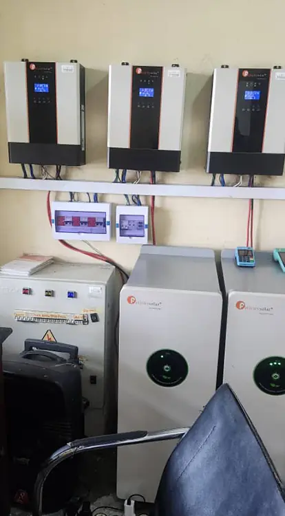 30kva solar system installation using felicity inverters and felicity lithium ion batteries